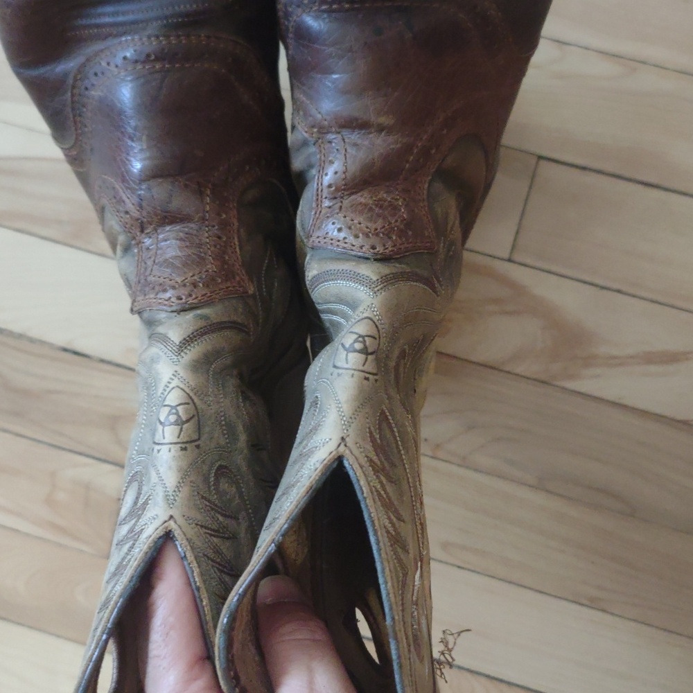 *SOLD* Men's cowboy boots size 10 - Picture 4 of 12